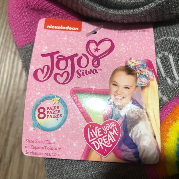 JoJo Siwa NWT socks set - Picture 2 of 4